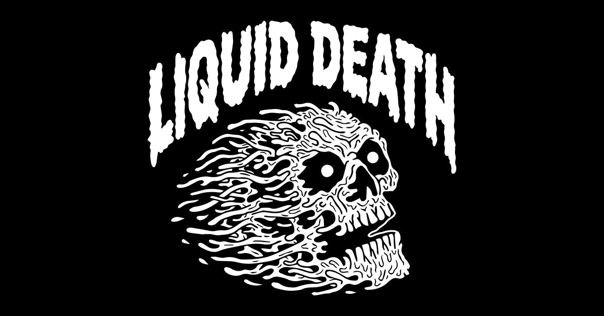 Liquid Death beverage cans